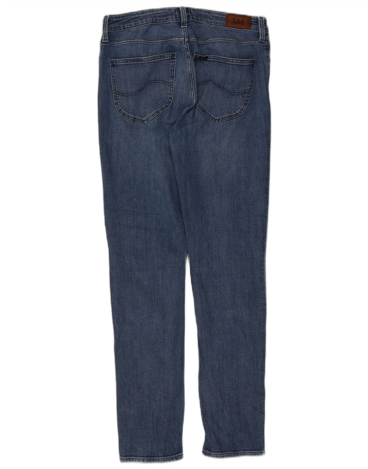 Lee Damen Elly Slim Jeans W30 L31 Blaue Baumwolle