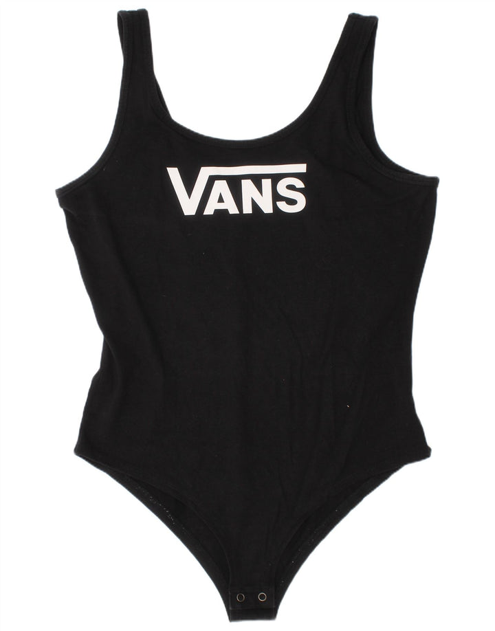 Vans Damen-Bademode mit Grafik, mittelschwarze Baumwolle