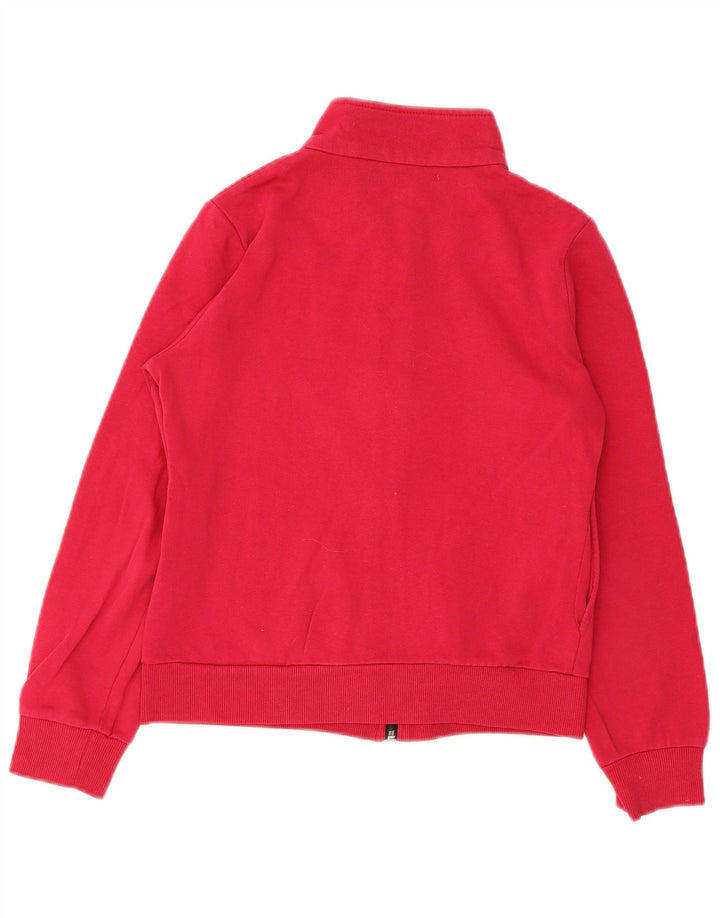Kappa Mädchen-Trainingsanzug, Top-Jacke, 11–12 Jahre, Größe S, rote Baumwolle
