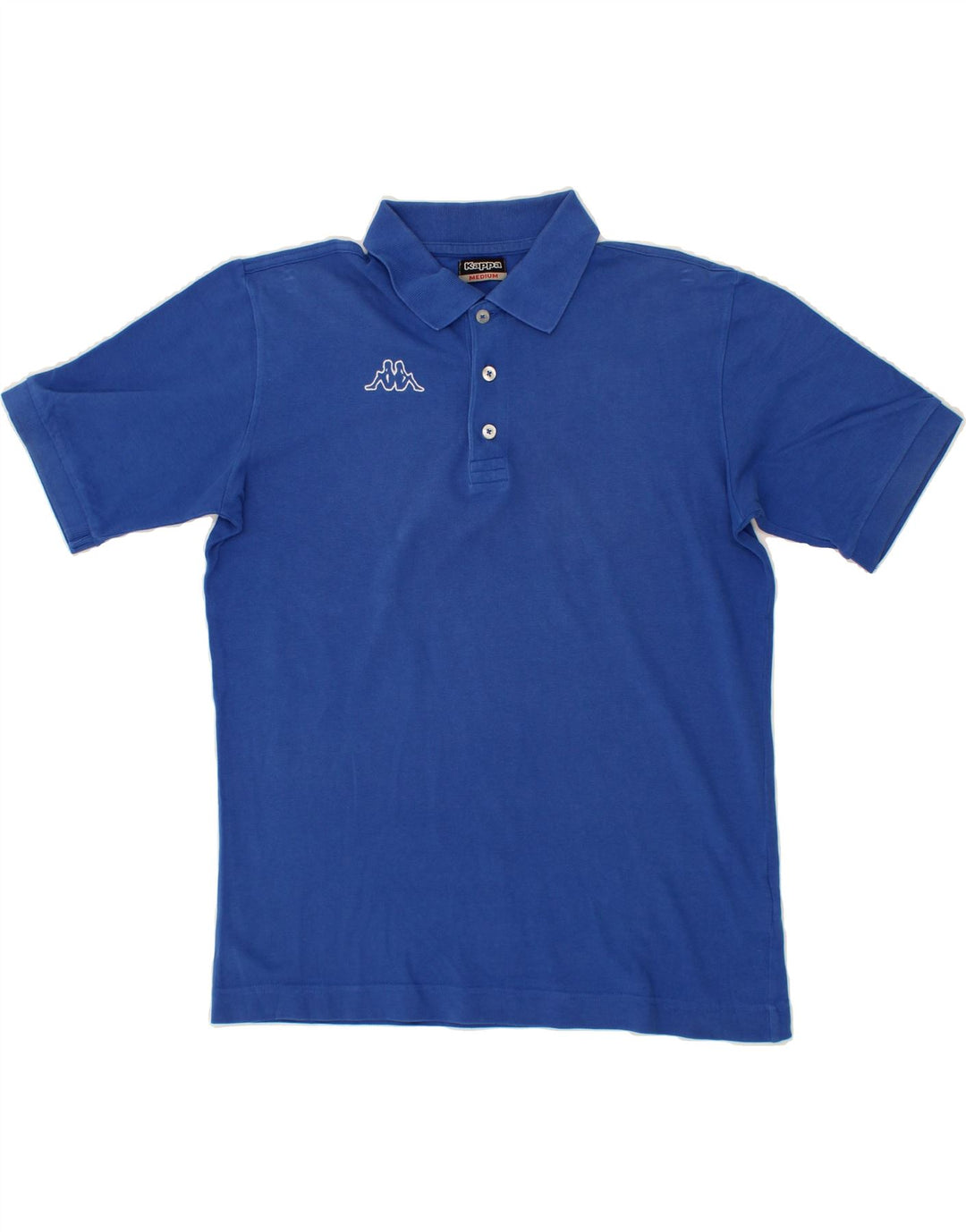 KAPPA Mens Polo Shirt Medium Navy Blue Cotton Vintage Kappa and Second-Hand Kappa from Messina Hembry 