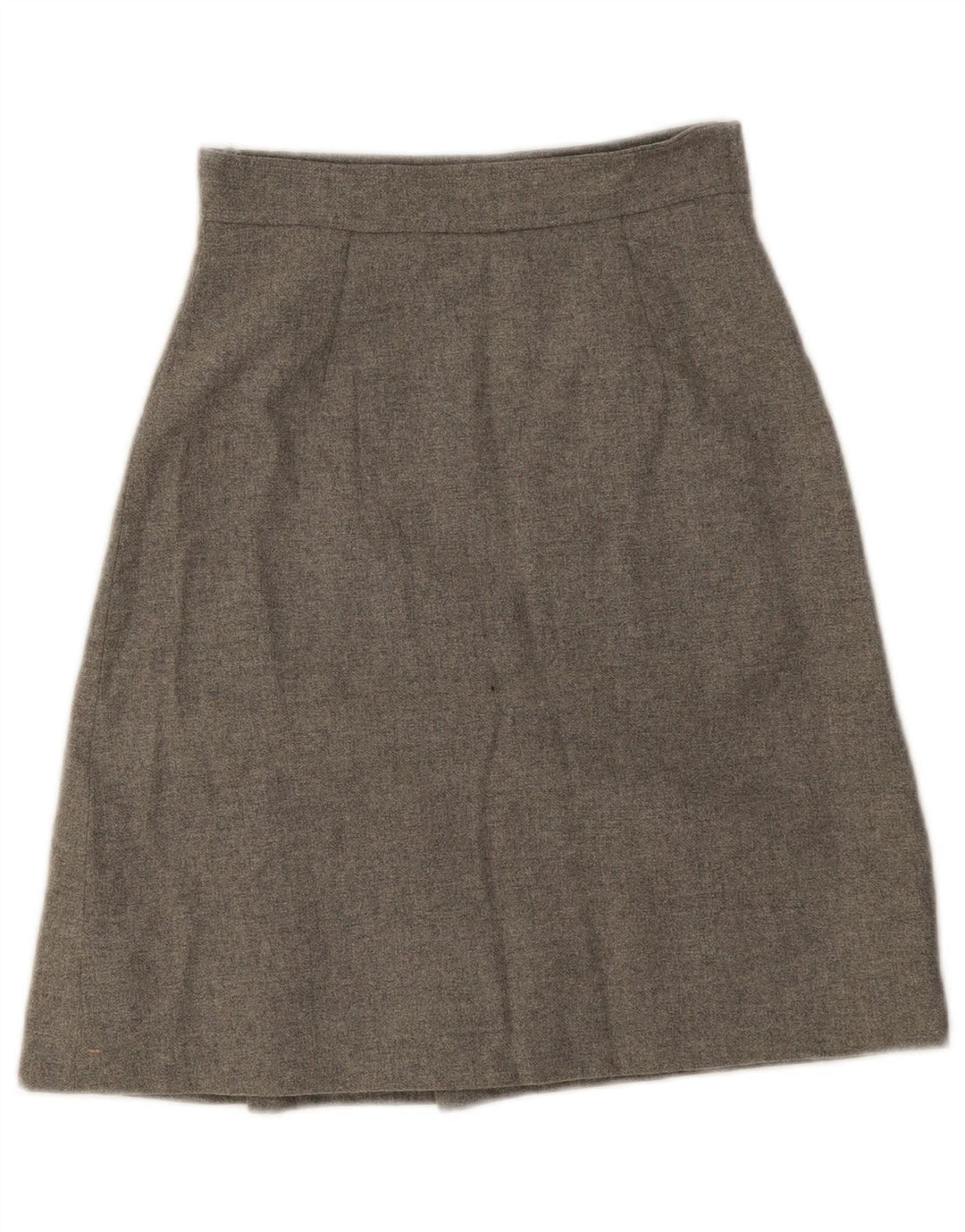 Vintage Damen A-Linie Rock W24 XS Grau