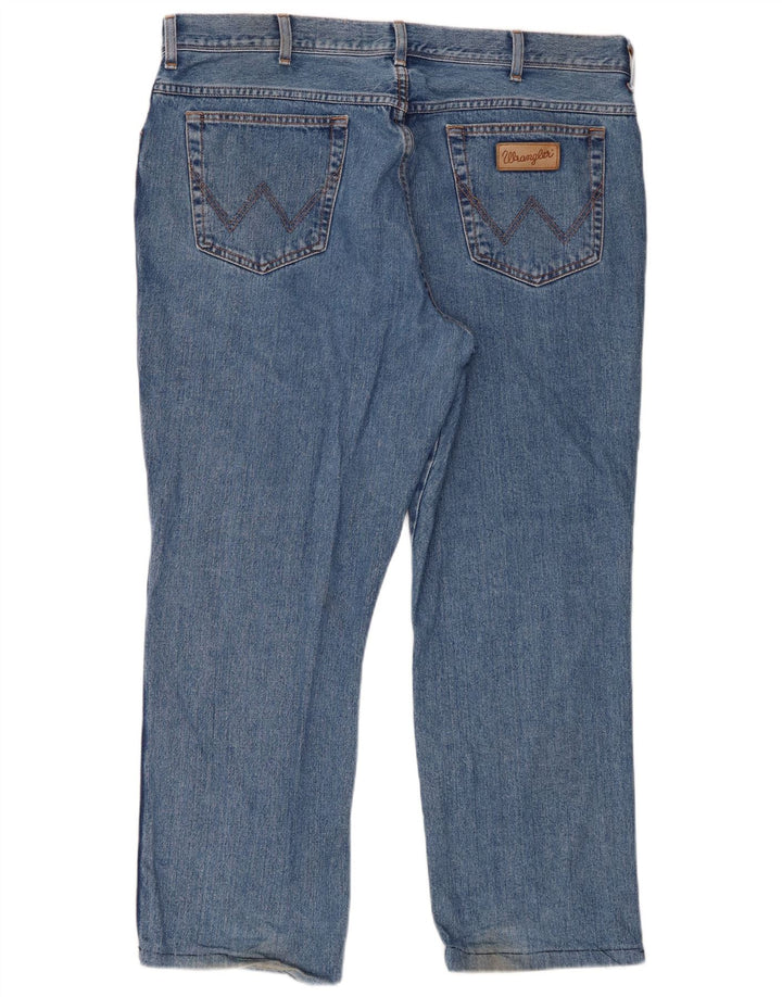 Wrangler Herren Texas Straight Jeans W40 L28 Blau