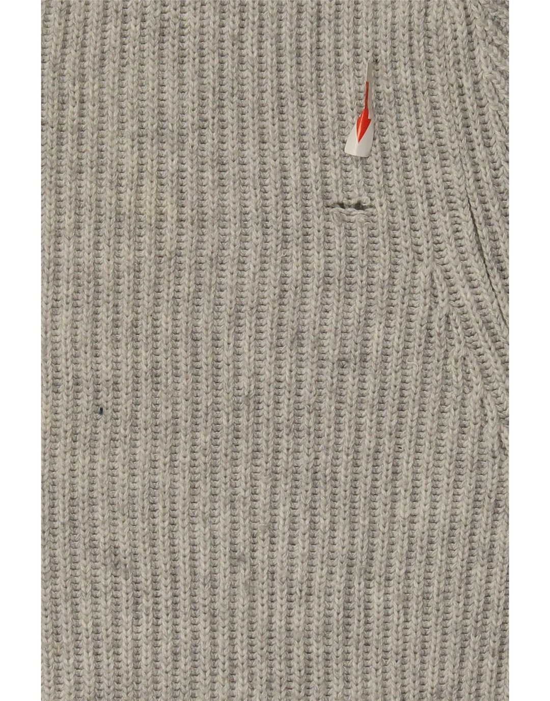 Zara Herren-Pullover mit Rundhalsausschnitt, Mittelgraues Polyester