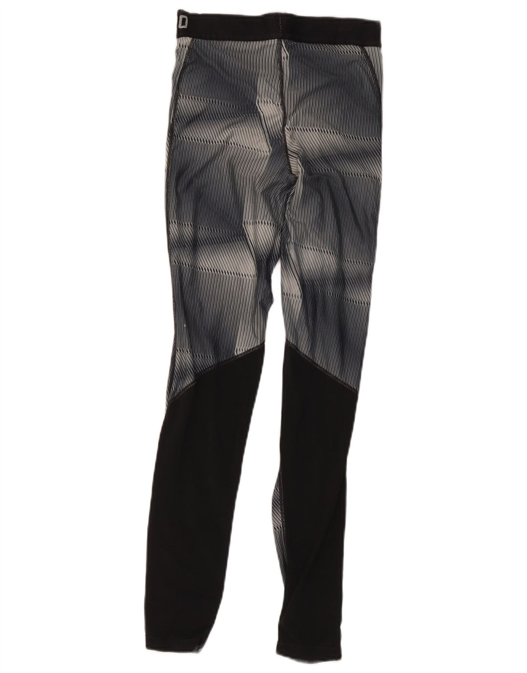 Nike Jungen-Leggings mit Grafik, 10–11 Jahre, graues Colourblock-Polyester