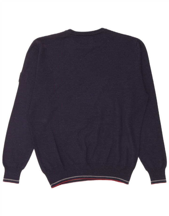 Refrigiwear Herren-Pullover mit Rundhalsausschnitt, reguläre Passform, Größe S, Marineblau