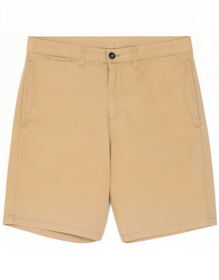 Zara Herren Chino Shorts EU 42 Large W32 Beige