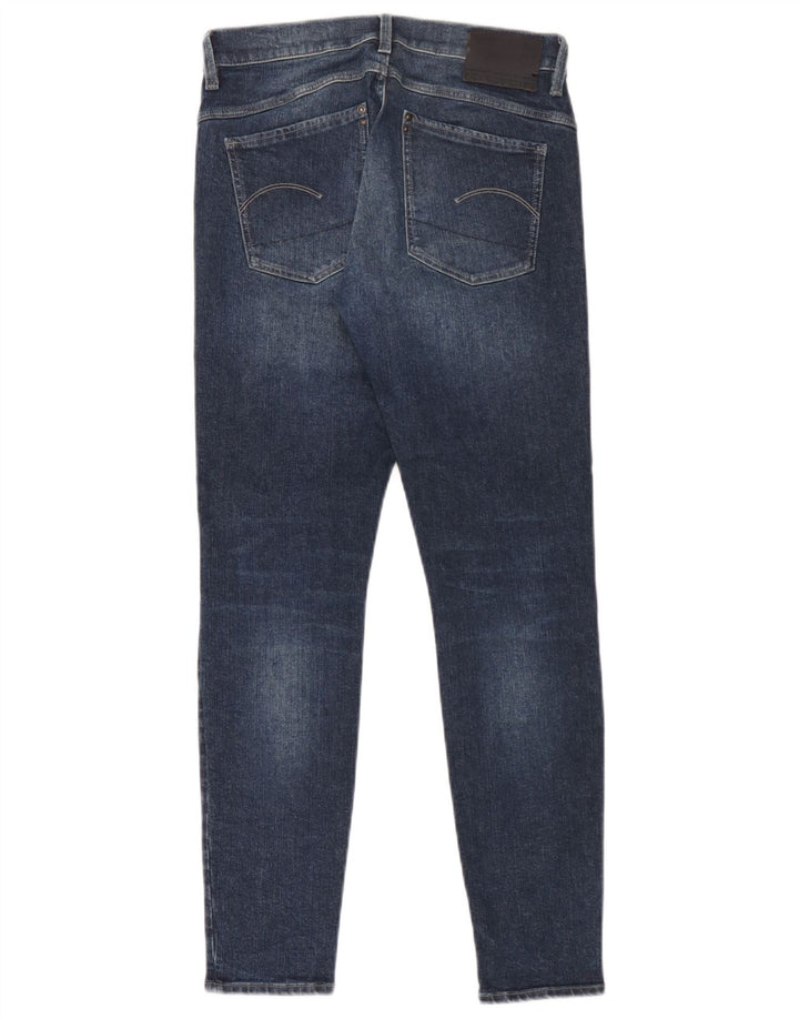 G-Star Damen Distressed Slim Jeans W28 L30 Blaue Baumwolle