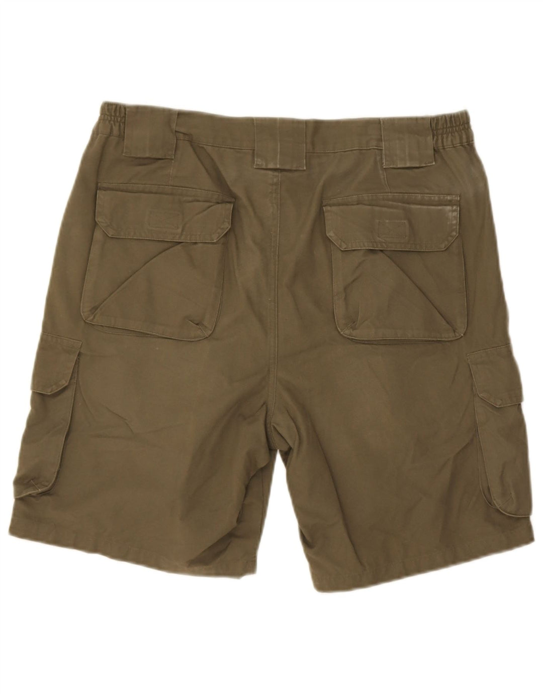 Zara Herren Cargoshorts EU 42 Large W32 Khaki Baumwolle
