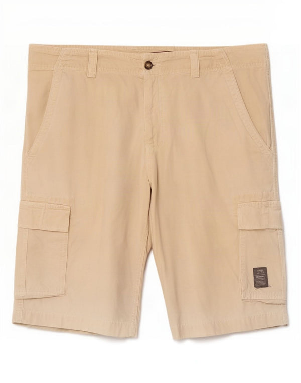 Carrera Herren 618 Cargoshorts XL W38 Beige Baumwolle