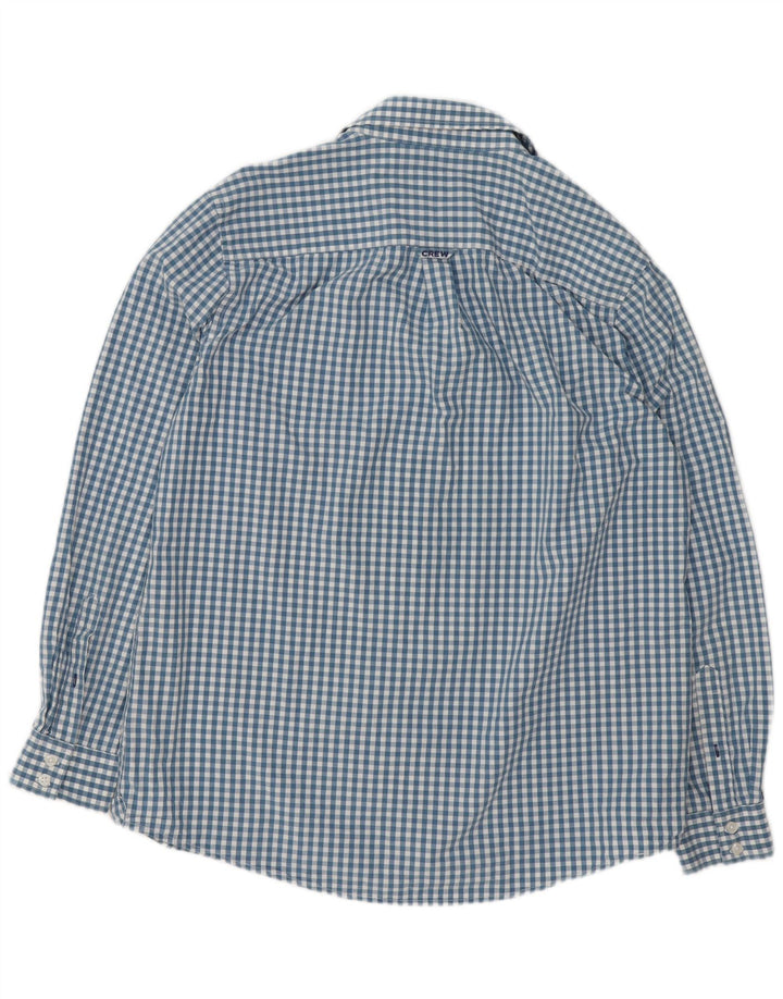 Crew Clothing Herren-Hemd mit klassischer Passform, XL, blau, Gingham-Baumwolle