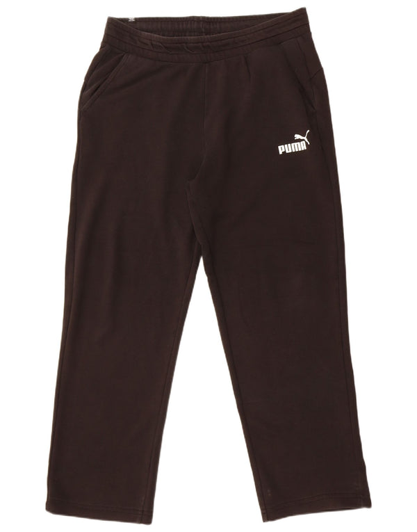 Puma Mens Tracksuit Trousers Large  Black