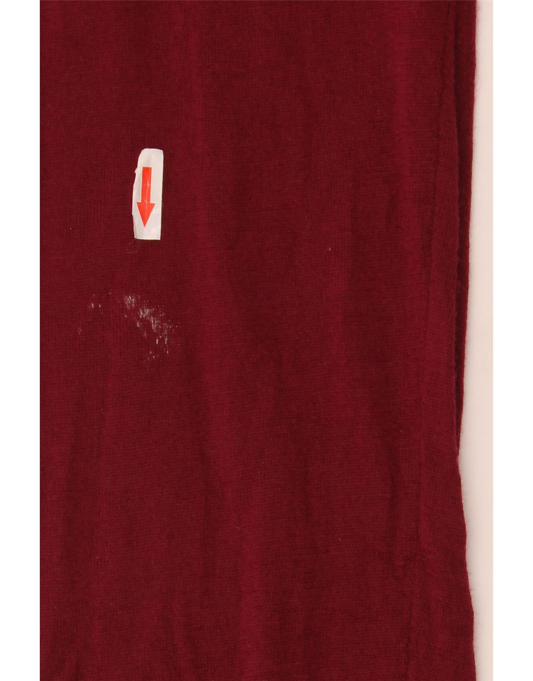 MARKS & SPENCER Herren-Pullover mit V-Ausschnitt, 2XL, rote Merinowolle