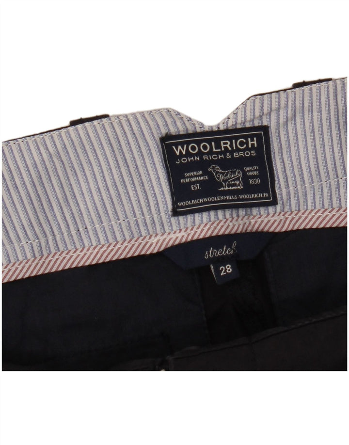 Woolrich Damen Minirock W28 Mittel Marineblau