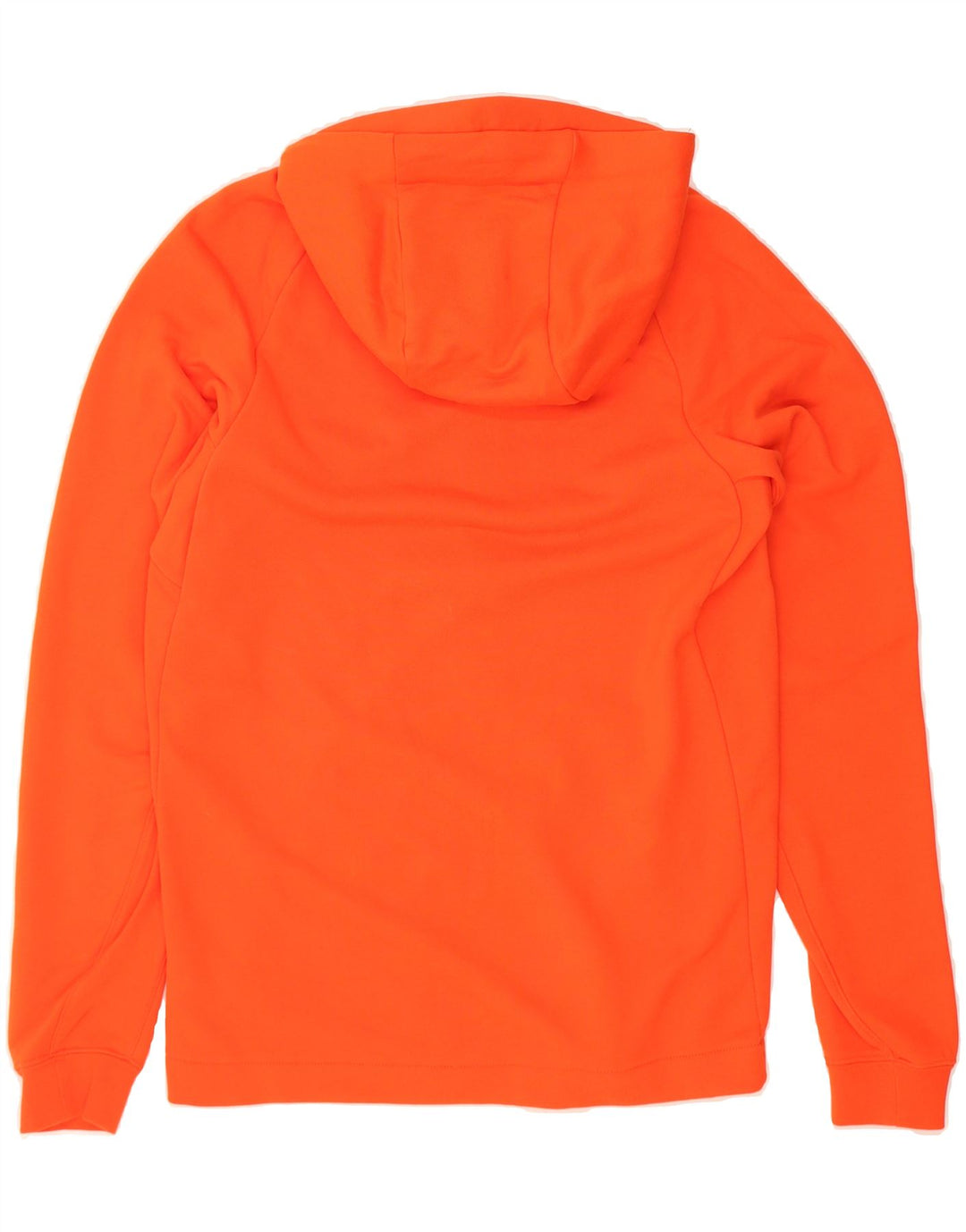 NIKE Mens Zip Hoodie Sweater Small Orange Cotton Vintage Nike and Second-Hand Nike from Messina Hembry 