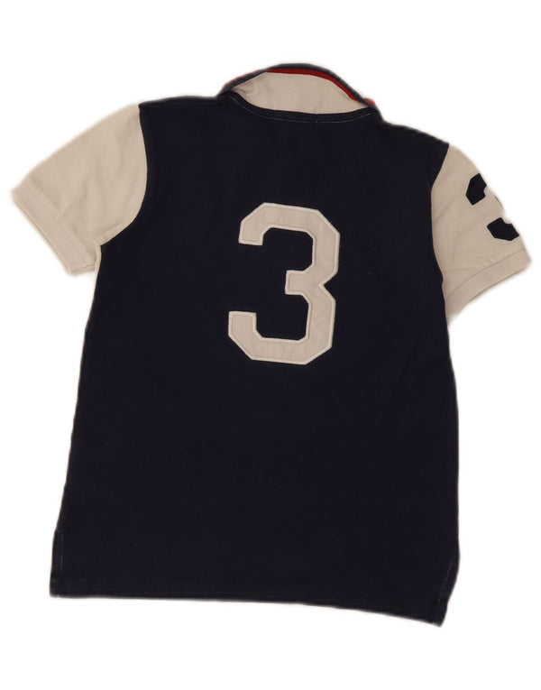 Polo Ralph Lauren Kurzarmhemd für Jungen, 5–6 Jahre, weißes Farbblockdesign