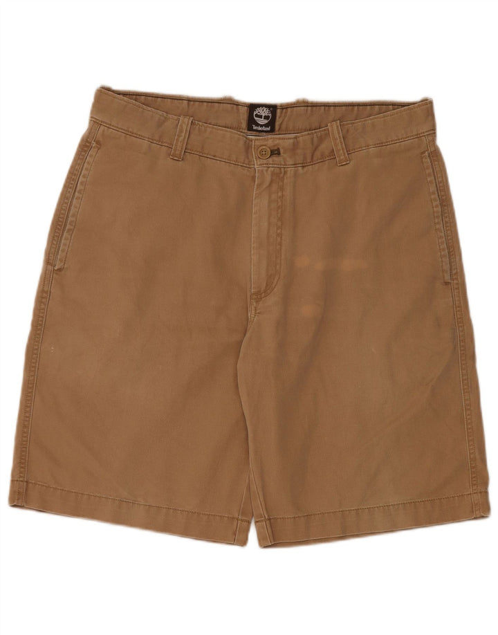 TIMBERLAND Herren Cargoshorts W35 Large Beige Baumwolle