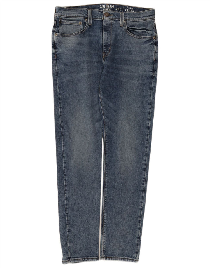 Levi's Herren Denizen Slim Tapered Jeans W32 L32 Blaue Baumwolle