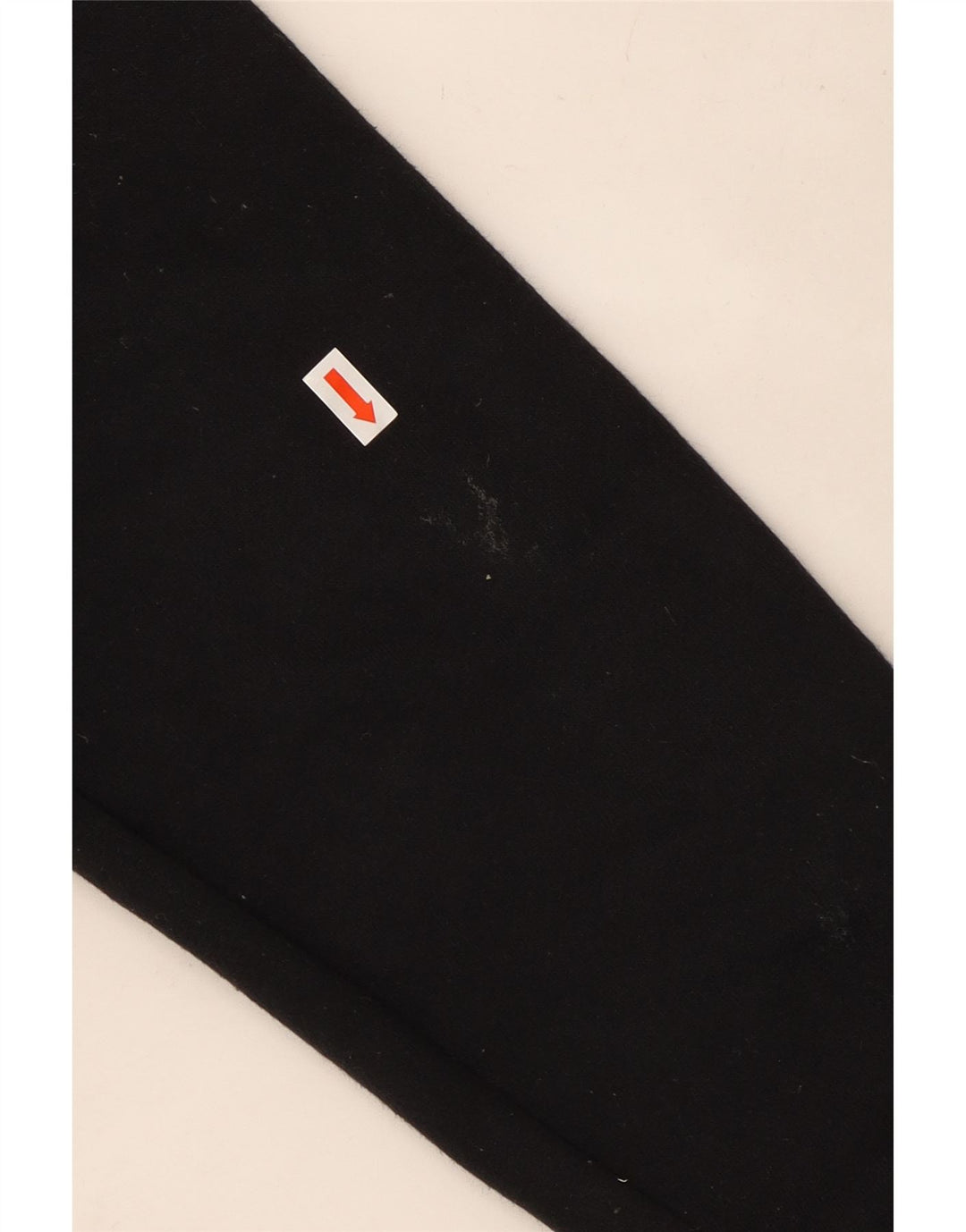 Ellesse Herren-Kapuzenpullover mit Grafik, Größe S, schwarze Baumwolle