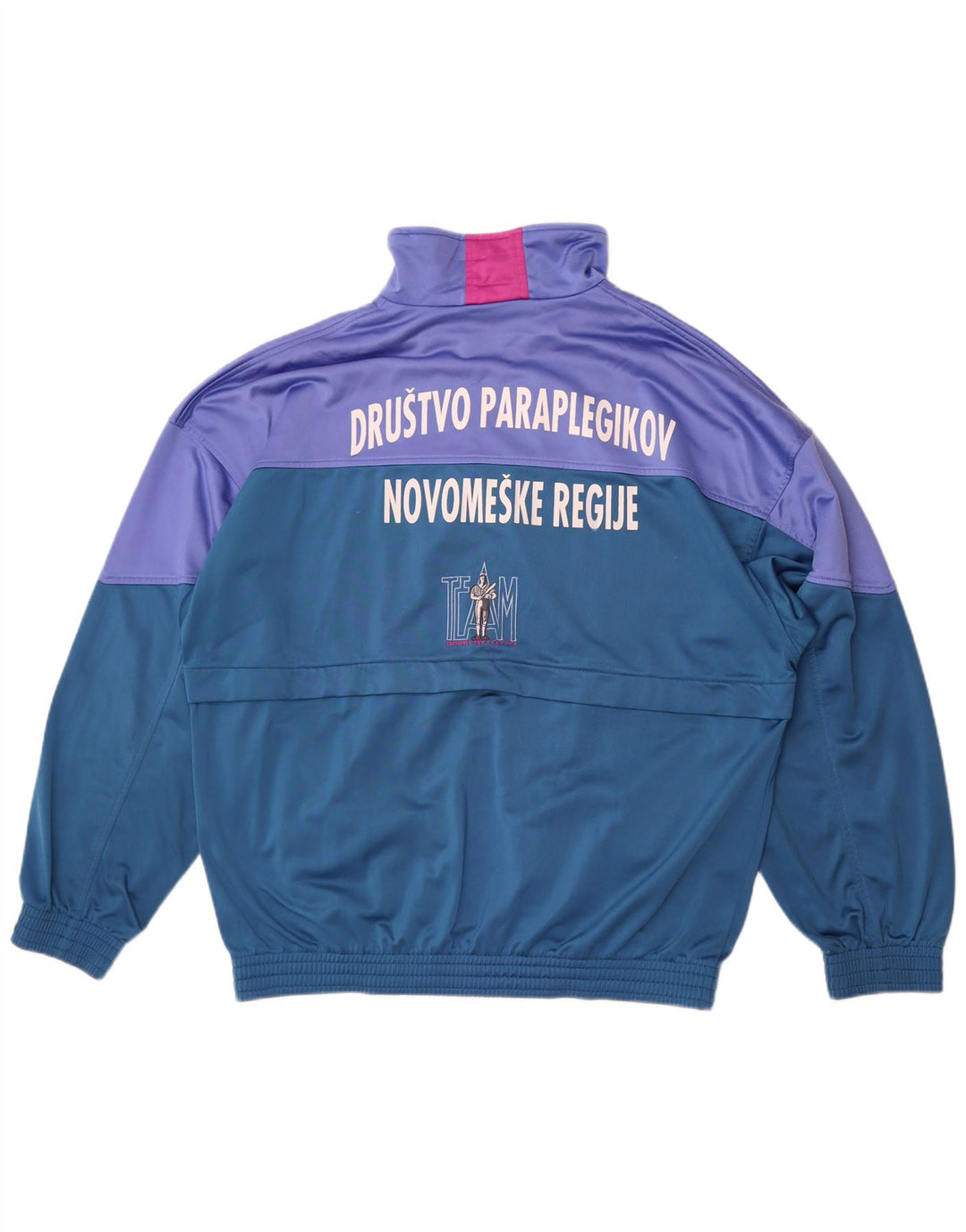 Lotto Herren-Trainingsanzugoberteil mit Grafik, XL, Blau, Farbblock