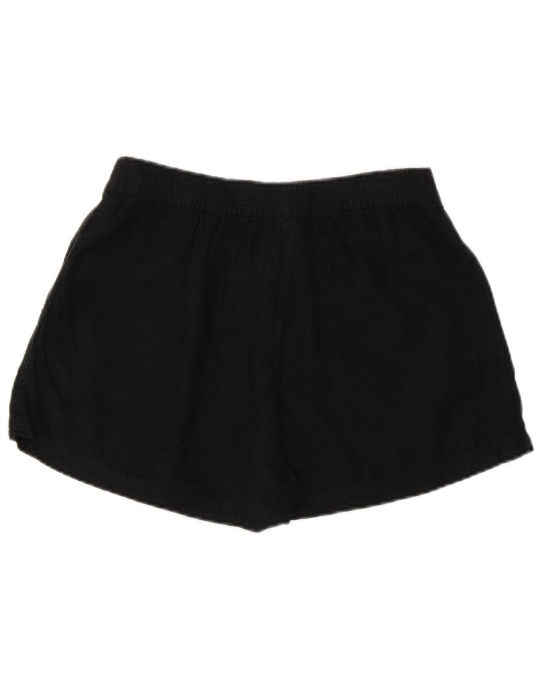 J. CREW Damen Freizeitshorts XS W26 Schwarz Leinen