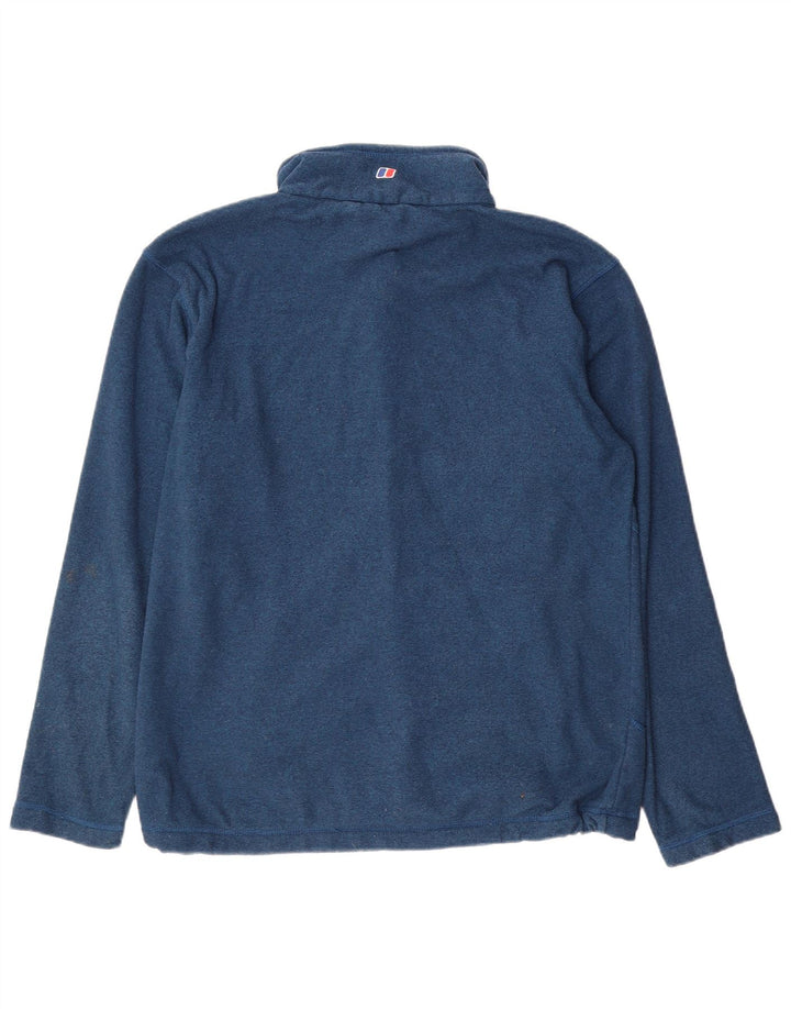 Berghaus Herren-Trainingsanzugoberjacke aus mittelblauem Polyester