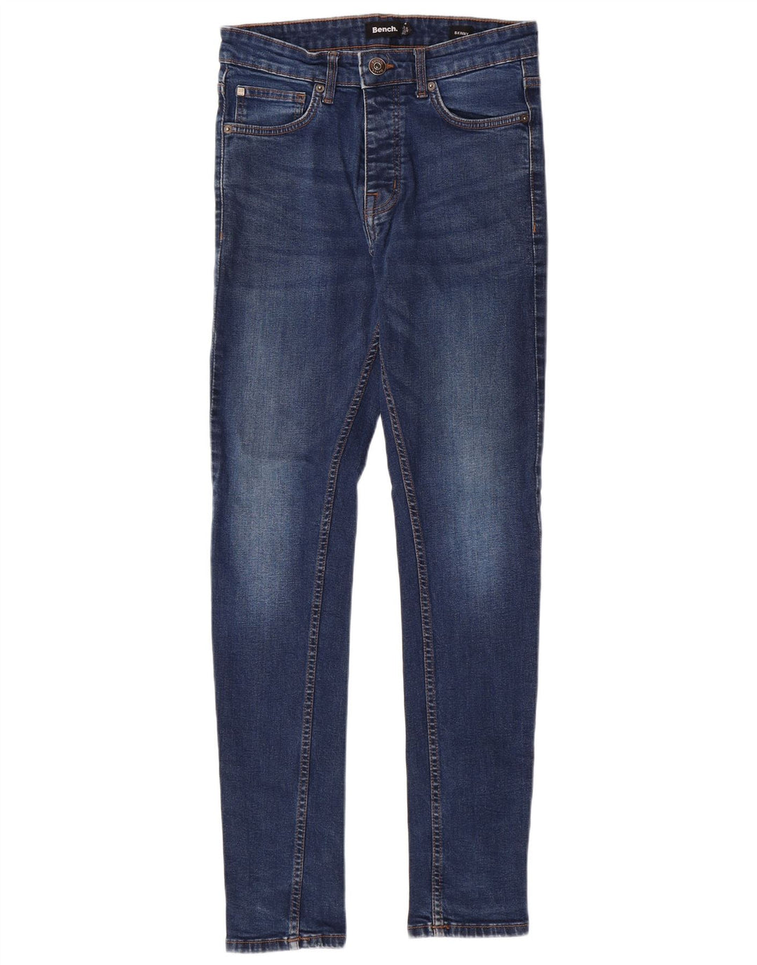 BENCH Womens Skinny Jeans W30 L32 Blue