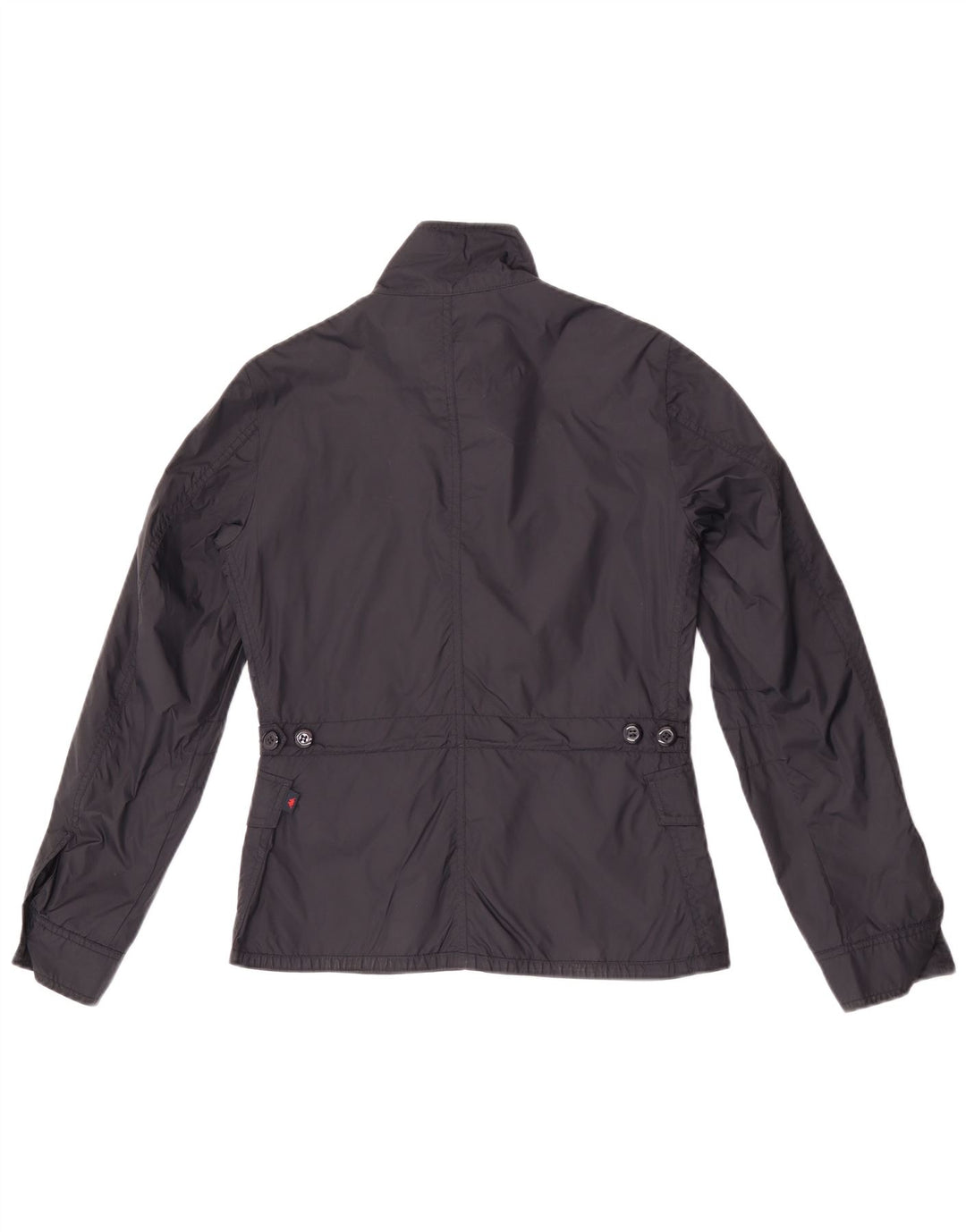 Kappa Damen Militärjacke UK 6 XS Schwarz Polyamid