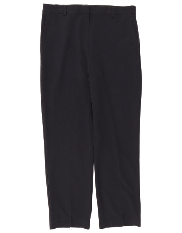 Marks & Spencer Damen Chinohose UK 12 M W32 L29 Marineblau