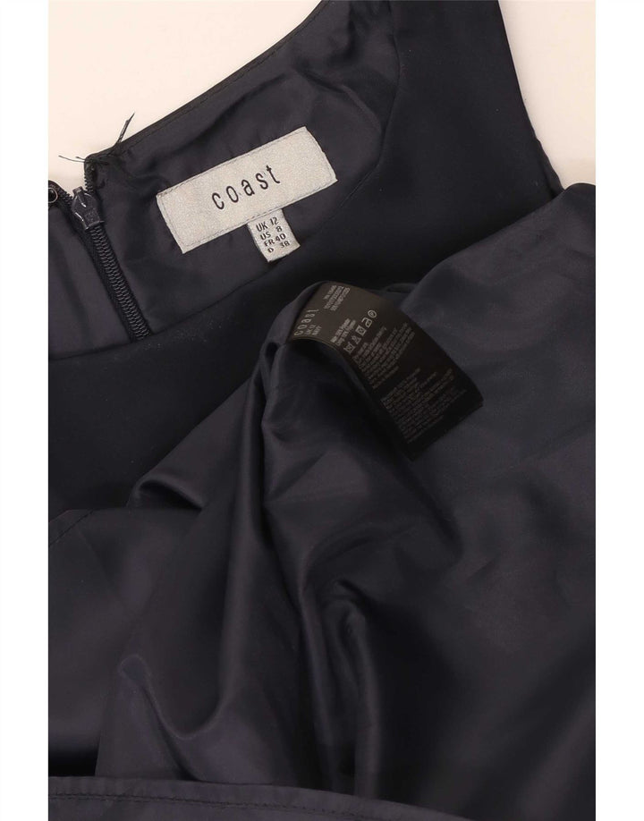 Ärmelloses A-Linien-Kleid für Damen von Coast, UK 12, Mittel Marineblau, Polyester