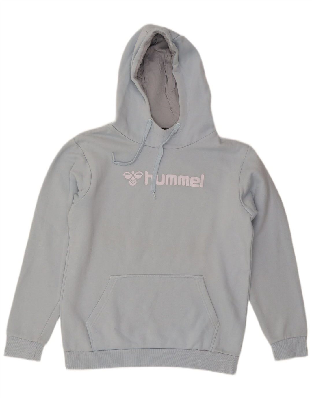 Hummel Herren Graphic Hoodie Pullover mittelblaue Baumwolle