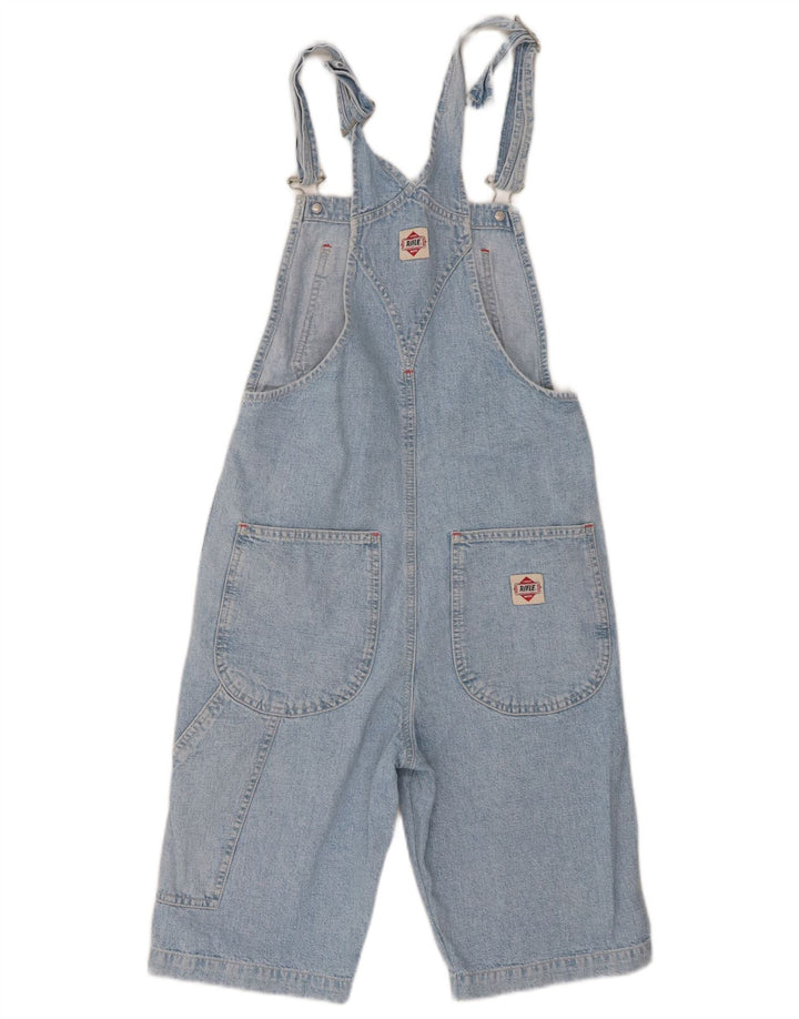 Rifle Damen Latzhose Jeansshorts W26 Small Blau Baumwolle