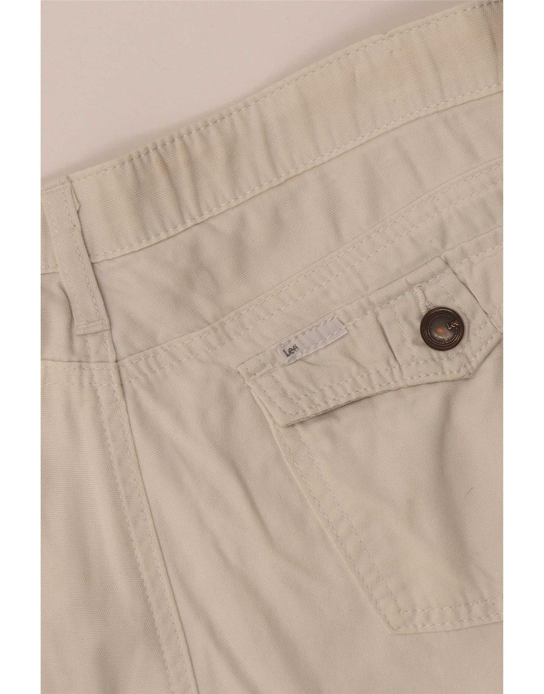 Lee Damen Freizeitshorts W36 XL Weiß