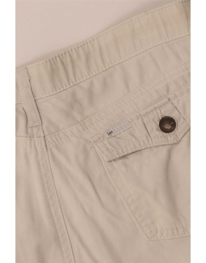 Lee Damen Freizeitshorts W36 XL Weiß
