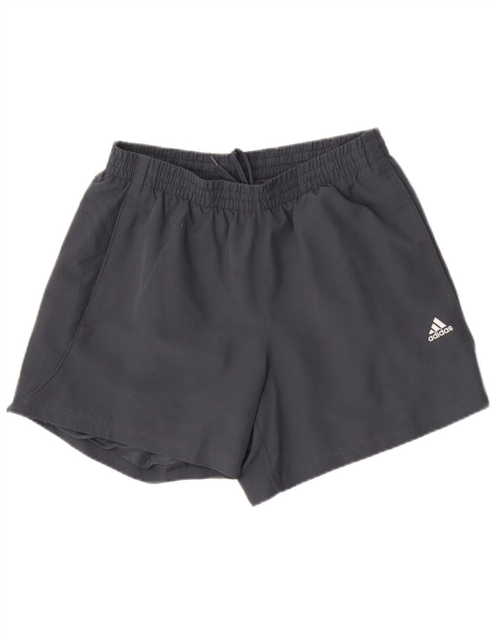 Adidas Herren Climalite Sport Shorts Mittelgraues Polyester