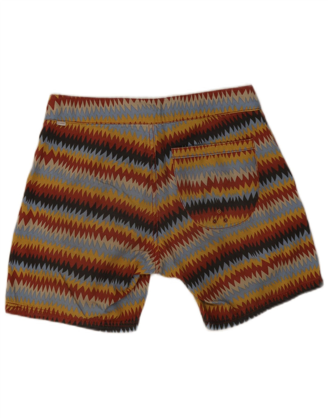 Vintage Herren Badeshorts Medium Mehrfarbig gestreift