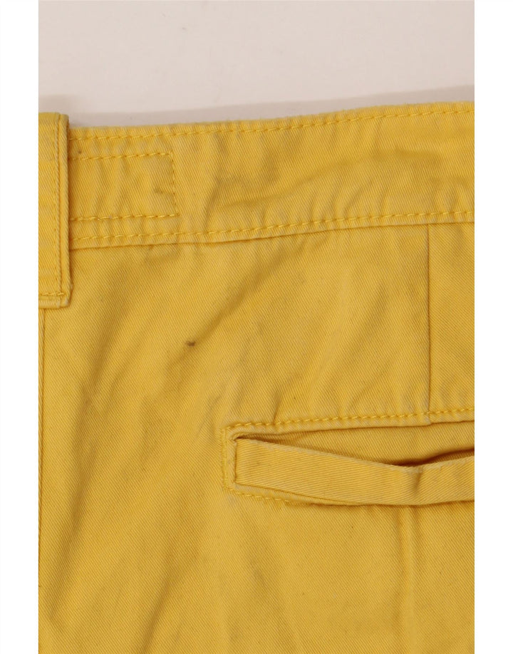 SUPERDRY Herren-Chinoshorts, Größe M, W32, Gelb, Baumwolle