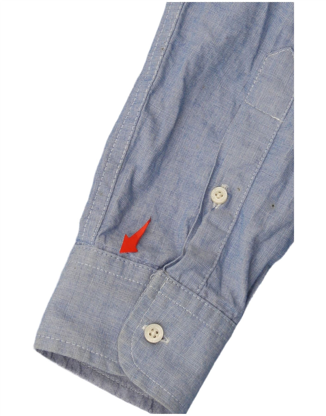 Superdry Herren-Hemd in normaler Passform, groß, aus blauer Baumwolle