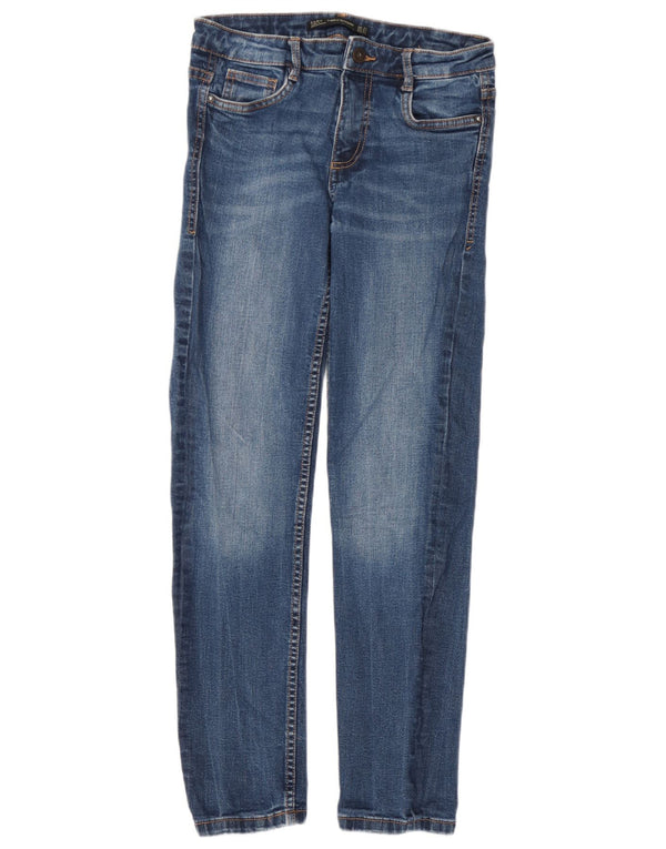 Zara Damen Trafaluc Slim Jeans EU 38 Small W28 L27 Blau