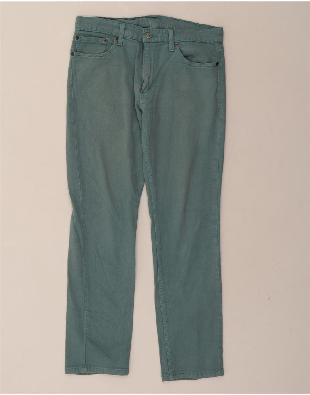 LEVI'S Mens Straight Jeans W32 L29 Blue Vintage Levi's and Second-Hand Levi's from Messina Hembry 