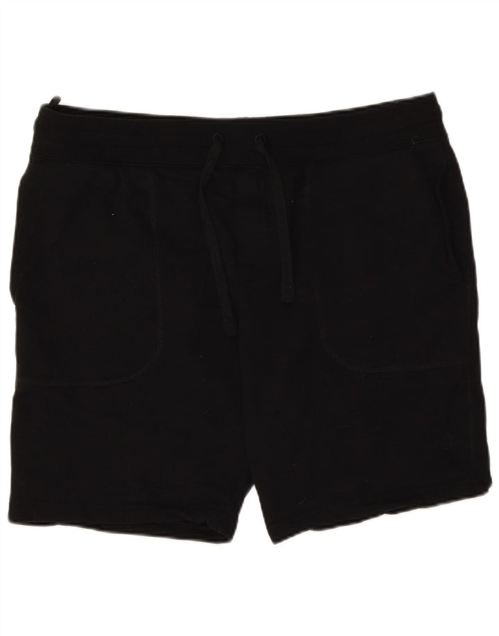 Marks & Spencer Herren-Sportshorts, groß, aus schwarzer Baumwolle