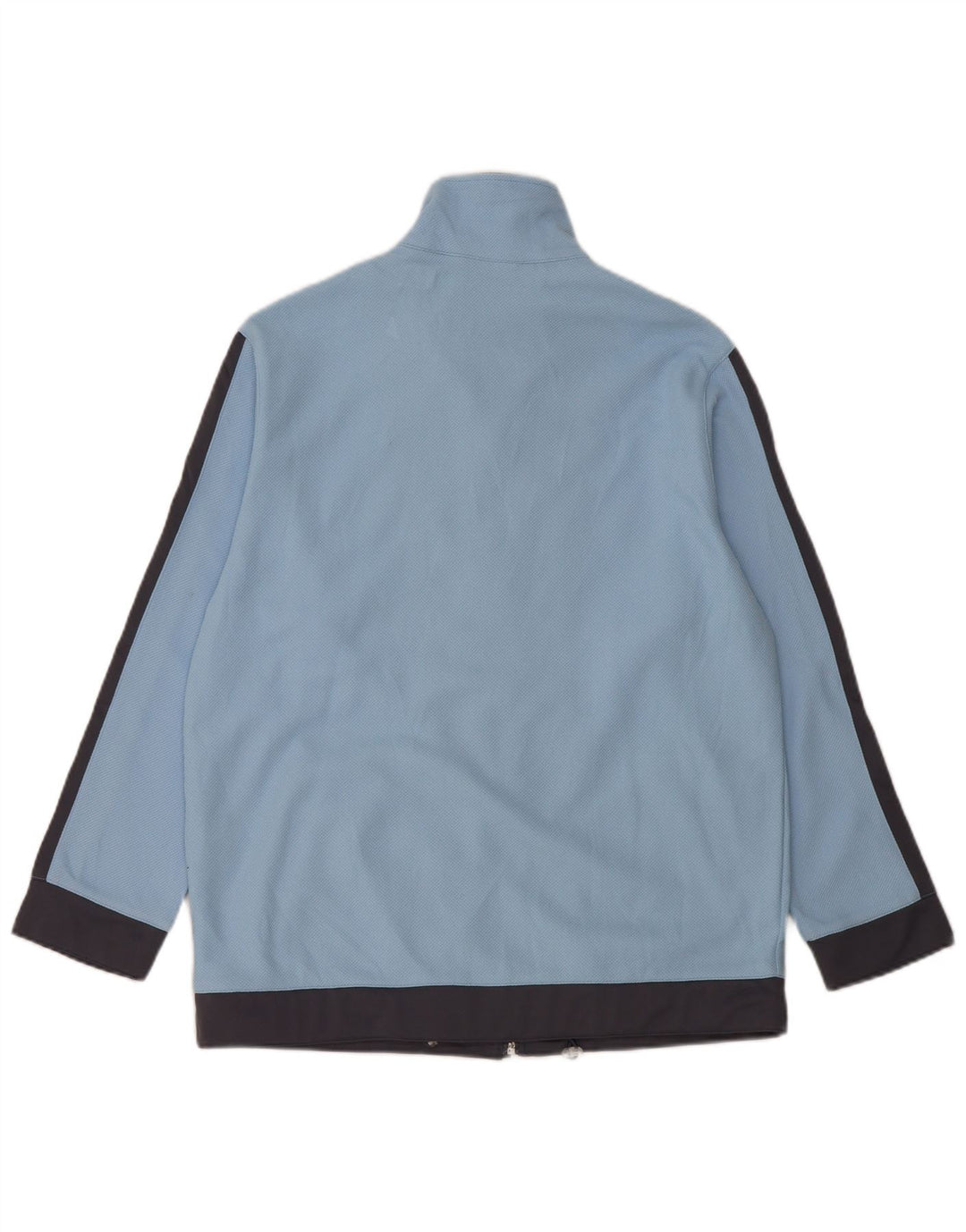 Lotto Damen-Trainingsanzug-Oberteiljacke UK 12 Mittelblaues Colourblock-Polyester