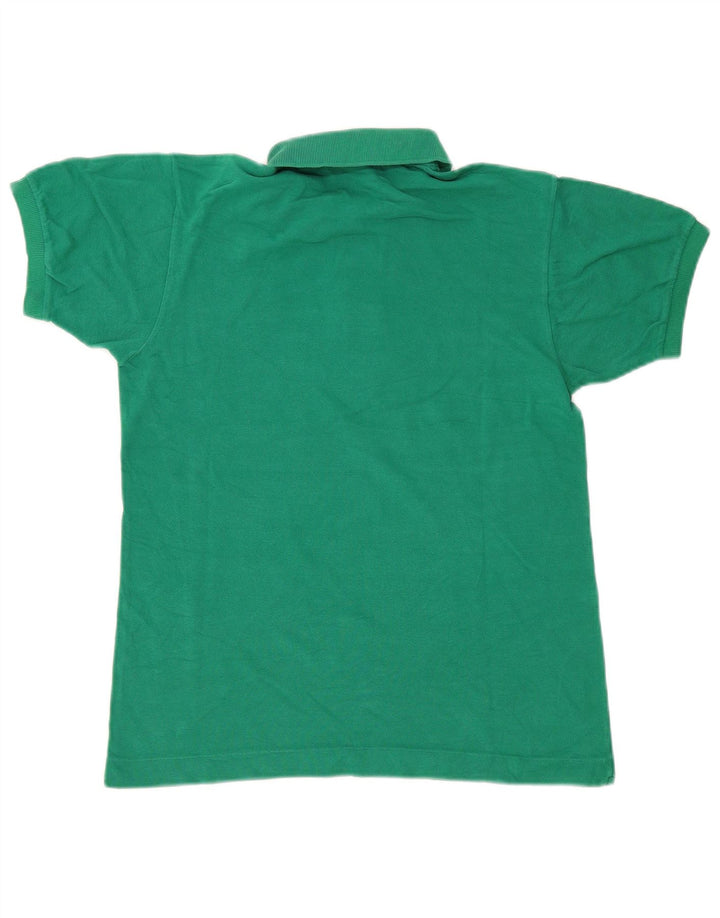 Lacoste Herren-Poloshirt, Größe 3, klein, grüne Baumwolle