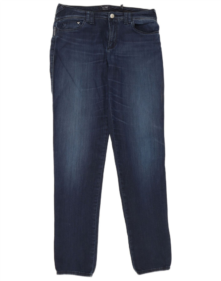 Armani Damen Slim Jeans W29 L32 Marineblau