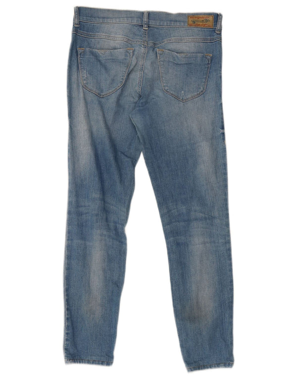 Diesel Damen Livier-Ankle Low Waist Super Slim Jegging Jeans W28 L27 Blau