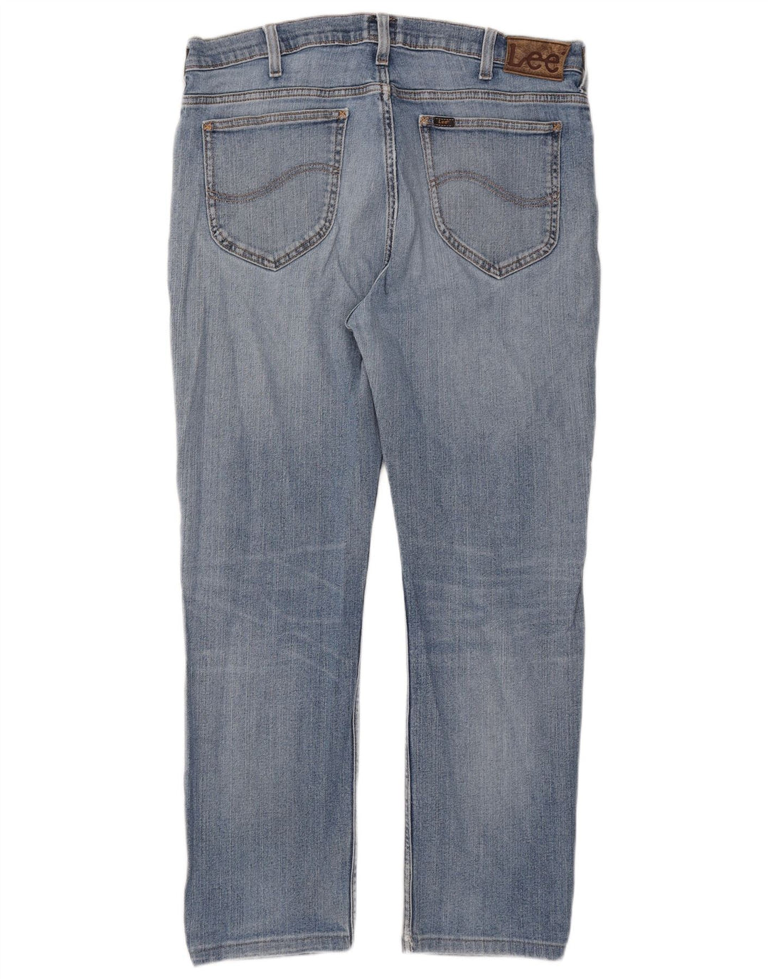 Lee Herren Rider Slim Jeans W36 L27 Blaue Baumwolle