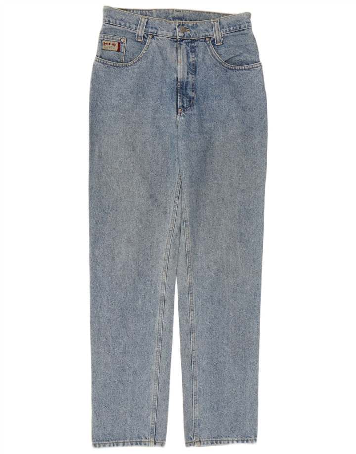 H.I.S Damen-Jeans mit hoher Taille, W30, L30, Blau