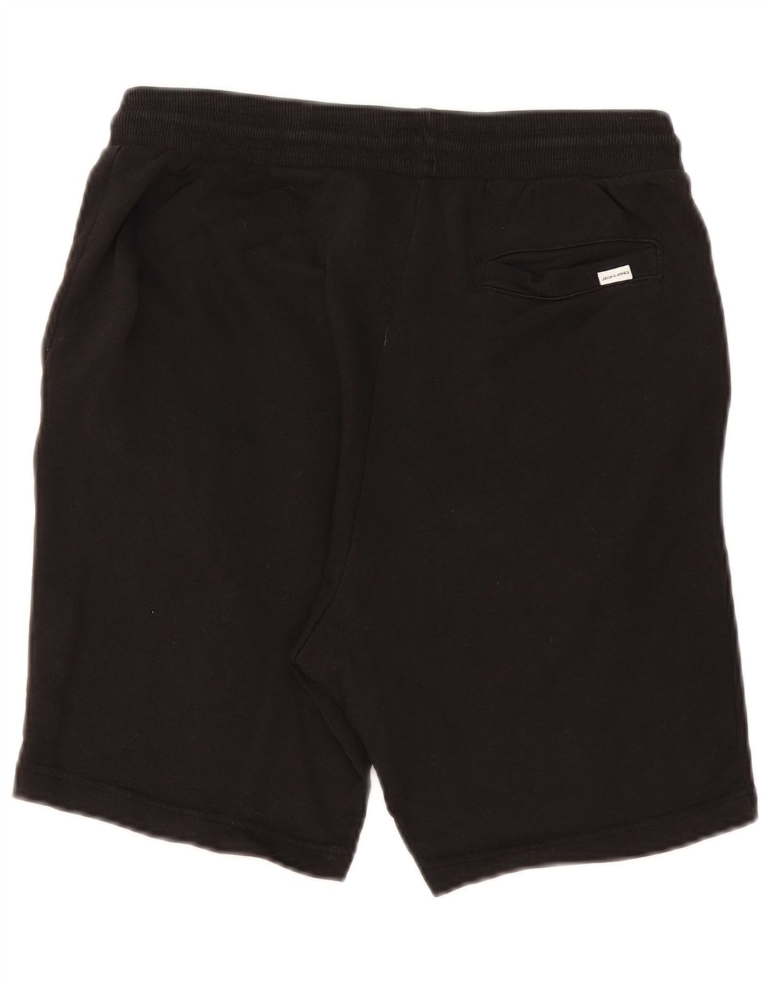 Jack & Jones Herren-Sportshorts aus mittelschwarzer Baumwolle