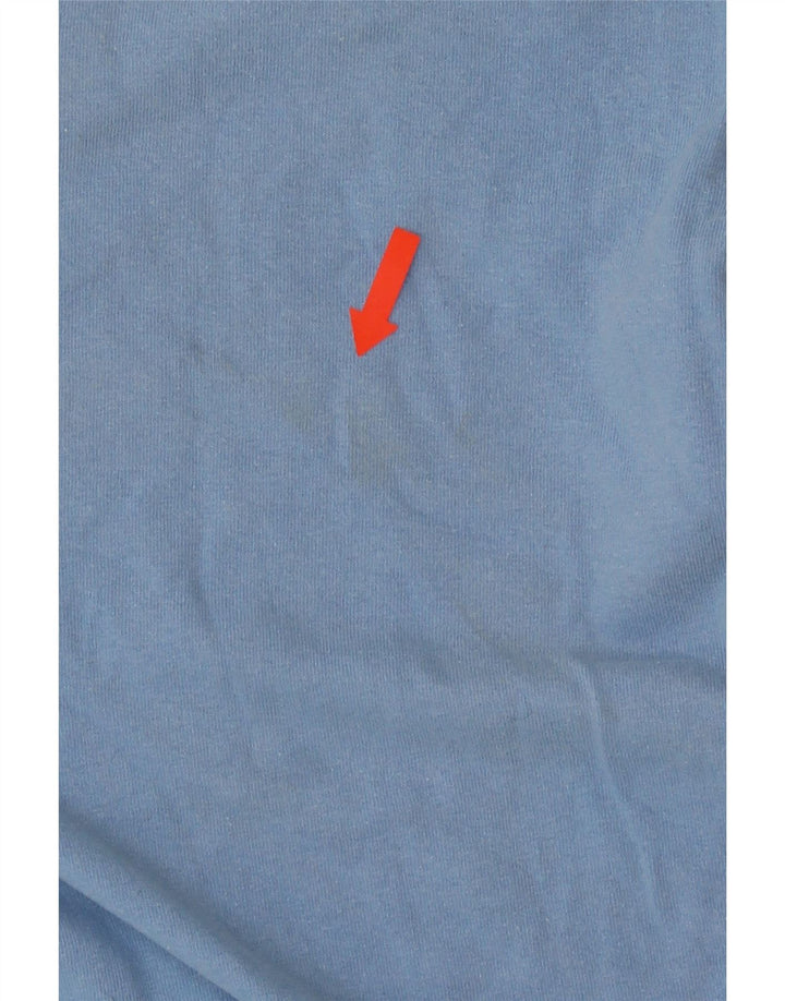 COLUMBIA Herren-T-Shirt mit Grafik, Größe L, aus blauer Baumwolle