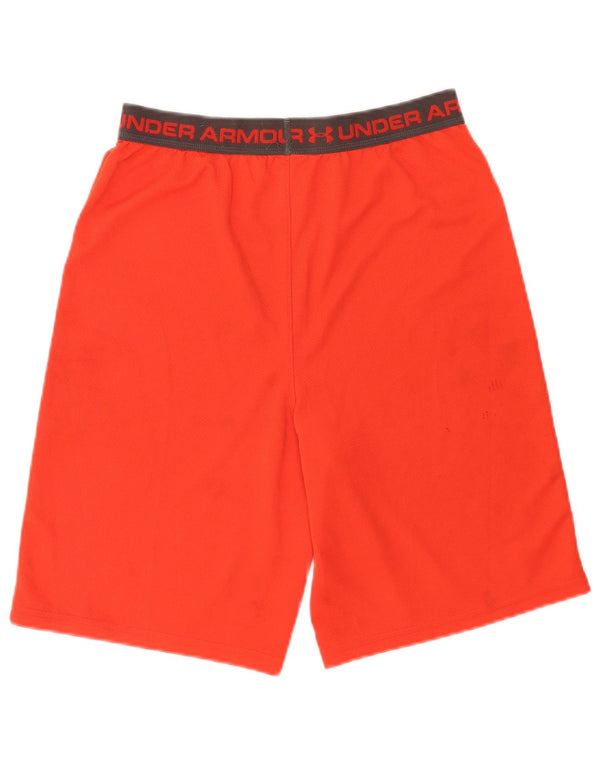Under Armour Heat Gear Graphic Sportshorts für Jungen, 13–14 Jahre, XL, Orange