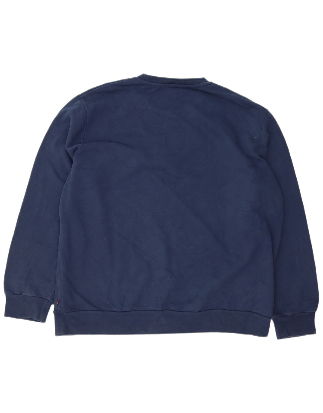 LEVI'S Herren-Sweatshirt mit Standard-Passform, XL, marineblaue Baumwolle